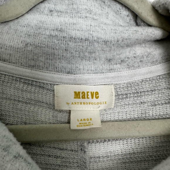 Anthropologie Sweaters - Anthropologie Maeve Light Gray Cowl Neck Sweater